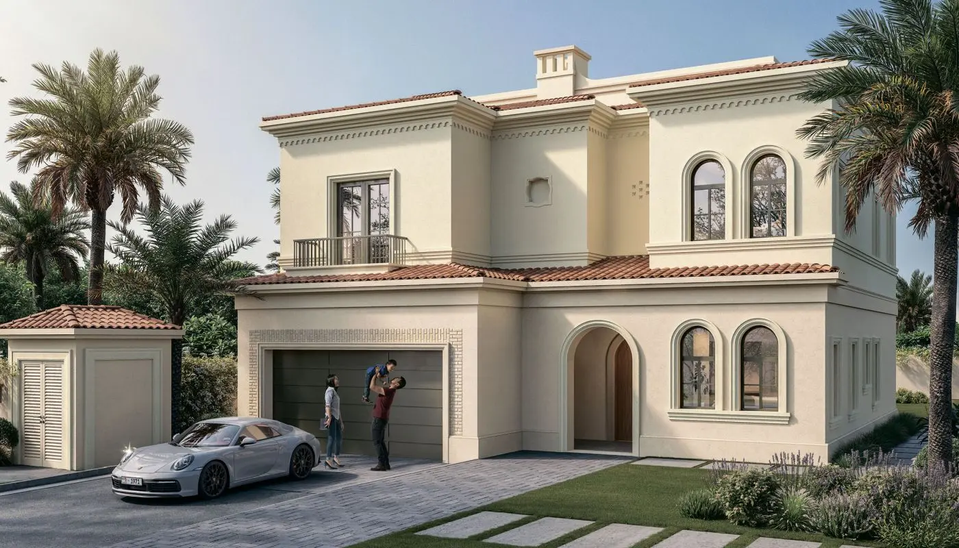 Bloom Living Almeria premium villa architecture with elegant exterior finishes
