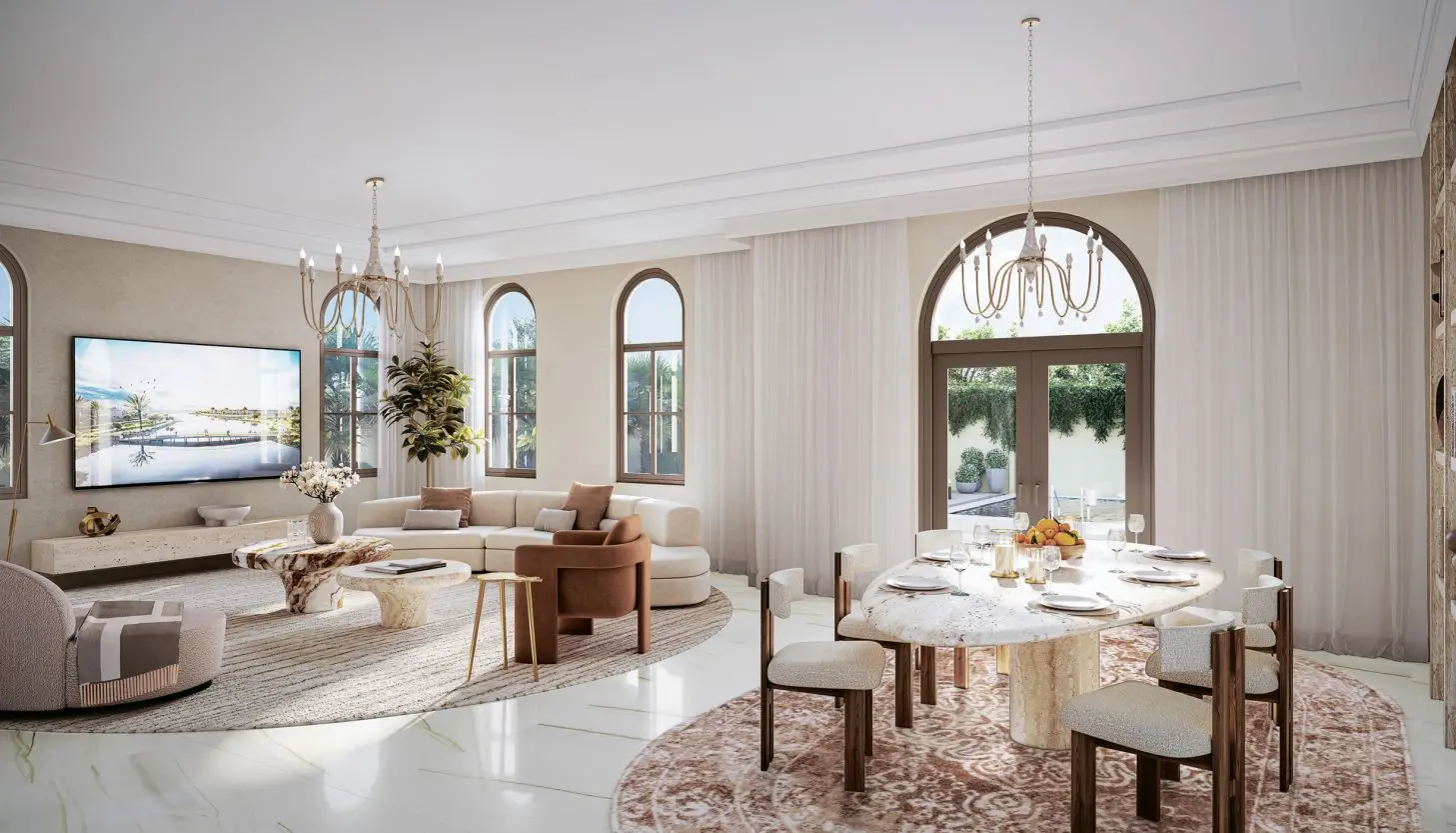 Bloom Living Almeria elegant bedroom with modern finishes and natural light