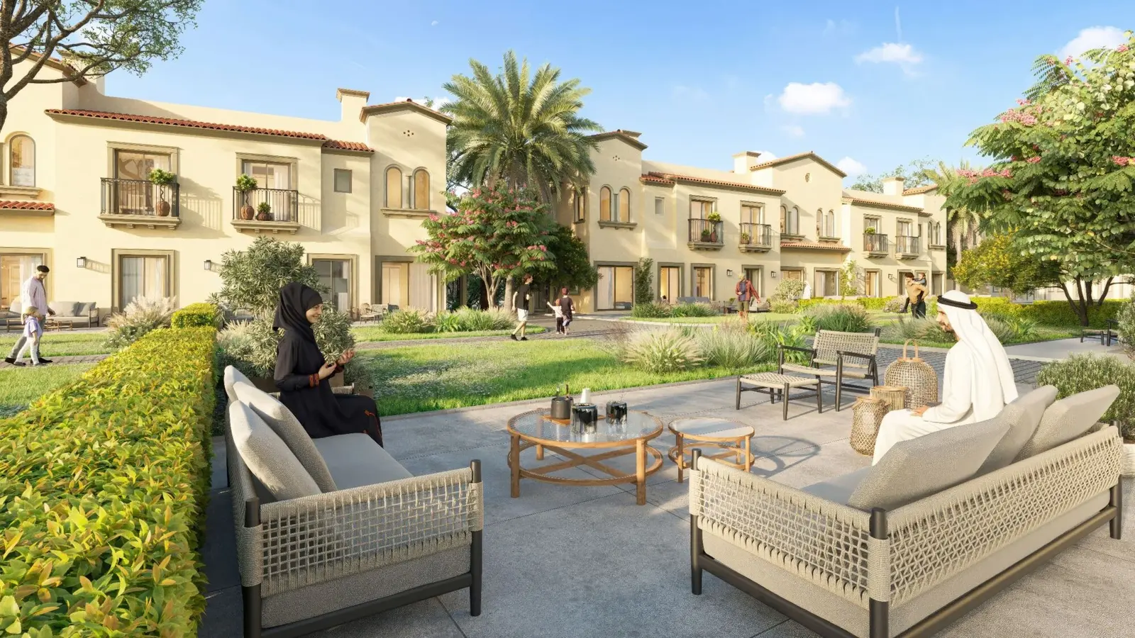 Bloom Living Casares vibrant residential community with parks and landscaped outdoor areas